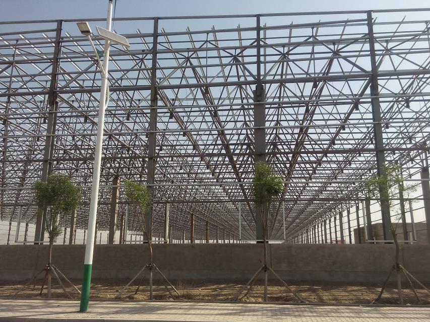 耒阳汽车工业厂房网架
